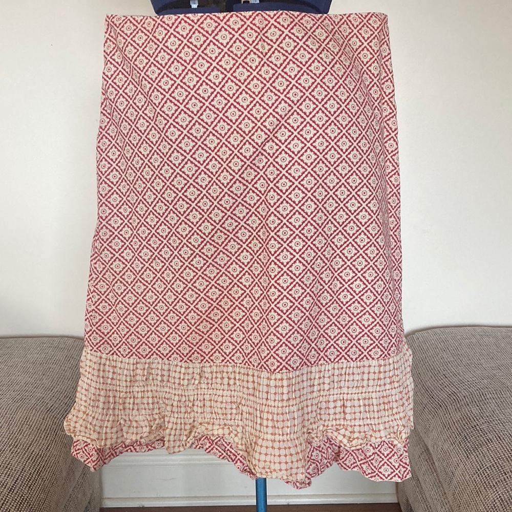 Vintage American Eagle ruffled cotton skirt size 6